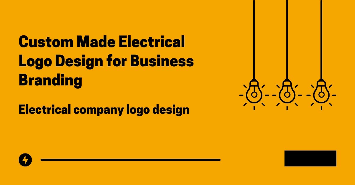 Electrical Logo Designer Near Me Electrical Company Logo